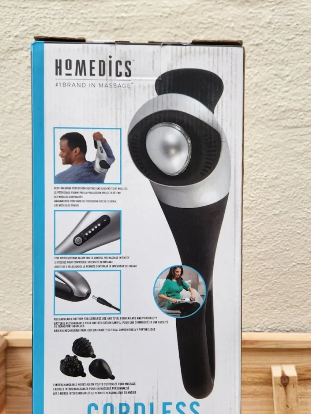 Homedics same makes rechargeable